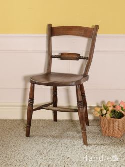 アンティークチェア・椅子 キッチンチェア イギリスから届いたおしゃれなアンティークチェア、ほっこりぬくもりあるキッチン用の椅子