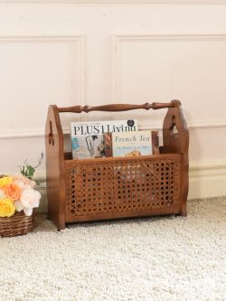 アンティーク家具 マガジンラックおしゃれ フランスから届いたおしゃれなマガジンラック、気軽に使えるアンティークの収納家具