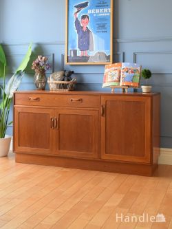 アンティーク家具 アンティークのサイドボード 北欧スタイルのおしゃれなビンテージサイドボード、G-PLANフレスコシリーズのテレビ台