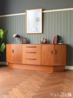 アンティーク家具 アンティークのサイドボード G-PLANのおしゃれなサイドボード、フレスコシリーズのビンテージテレビボード