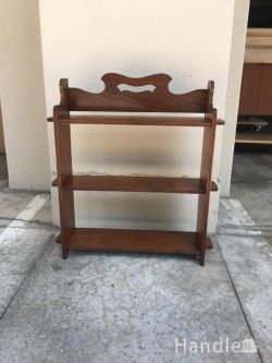 到着予定商品  アンティーク　オーク　ハンギング　ディスプレイシェルフ