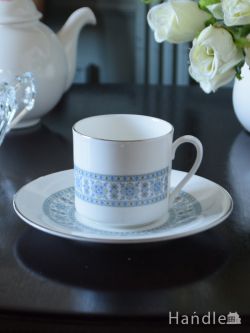 アンティーク雑貨 アンティーク食器 ロイヤルドルトン(ROYAL DOULTON)のアンティークカップ&ソーサー(COUNTERPOINT)