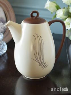 アンティーク雑貨 アンティーク食器 イギリスのアンティーク食器、 カールトンウェア（Carlton Ware）のWindsweptのティーポット