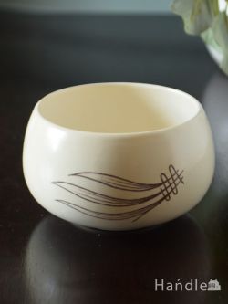 アンティーク雑貨 アンティーク食器 英国のアンティーク陶磁器、カールトンウェア（Carlton Ware）のWindsweptシリーズのシュガーボウル