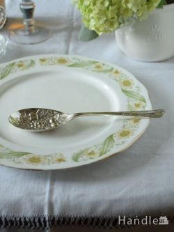 アンティーク雑貨 アンティークカトラリー 英国製シルバープレートのカトラリー、銀のベリースプーン