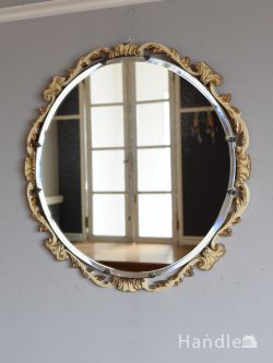 アンティーク雑貨 アンティーク ミラー（鏡） アンティークのおしゃれな鏡、イギリスで見つけたモールディングミラー