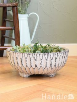 アンティーク雑貨 アンティークバスケット アンティークのプランツポット、植物用のおしゃれな植木鉢
