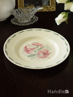 アンティーク雑貨 アンティーク食器 スージークーパー（Susie Cooper）のタイガーリリー、アンティーク食器のプレート