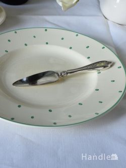 アンティーク雑貨 アンティーク食器 英国から届いたアンティークの銀のカトラリー、シルバープレートのケーキサーバー