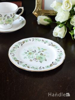 アンティーク雑貨 アンティーク食器 Colclough (コルクラフ)のおしゃれなアンティーク食器、SEDGLEYのプレート小