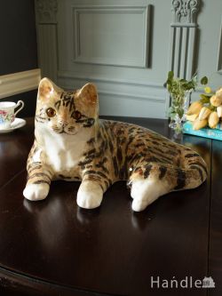 インテリア雑貨  ウィンスタンレイ社の可愛い猫ちゃん、大きなサイズのWINSTANLEY CAT