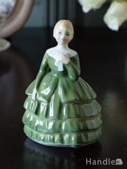 アンティーク雑貨 アンティークオブジェ ロイヤルドルトン社のアンティークフィギュリン、Belle （Peggy Davies）