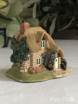 アンティーク雑貨 アンティークオブジェ イギリスから届いたレンガ造りの可愛いミニチュアハウス、Lilliput Lane(リリパット レーン)のハンドメイドのお家