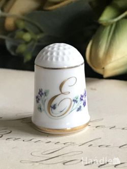 アンティーク雑貨 アンティークオブジェ イギリスのアンティーク雑貨、FRANKLIN PORCELAIN(フランクリンポーセリン)のシンブル