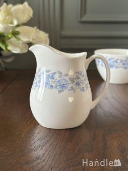アンティーク雑貨 アンティーク食器 ウェッジウッド(Wedgwood)の陶磁器、ペトラのアンティークミルクピッチャー