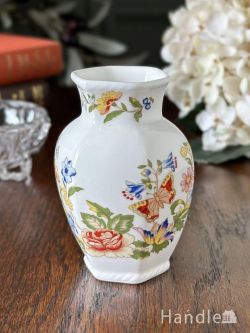アンティーク雑貨 フラワーベース・花瓶アンティーク イギリスから届いたエインズレイのジャグ、コテージガーデン（COTTAGE GARDEN）のフラワーベース