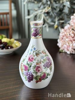 アンティーク雑貨 アンティーク花瓶 イギリスから届いたスポード(SPODE)の花瓶、Provenceシリーズのフラワーベース