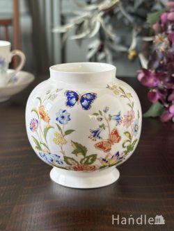 アンティーク雑貨 アンティーク花瓶 英国エインズレイのミニフラワーベース、コテージガーデン（COTTAGE GARDEN）の花瓶