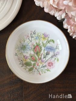 アンティーク雑貨 アンティーク食器 エインズレイのwild tudor（ワイルドチューダー）、イギリスから届いたビンテージミニプレート