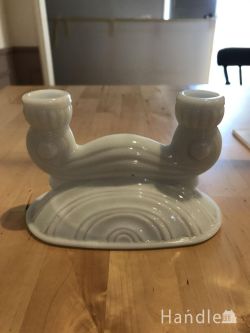到着予定商品  アンティ―ク　ミルクガラスキャンドルスタンド