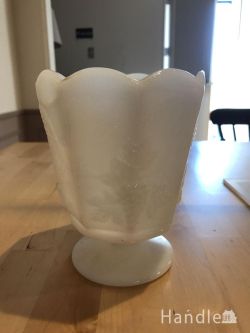 到着予定商品  アンティ―クミルクガラス花器