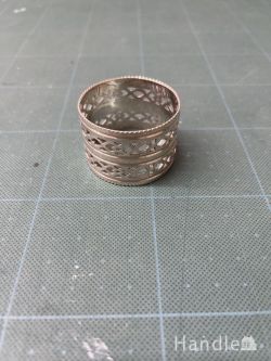 到着予定商品  アンティ―クシルバープレートナプキンリング