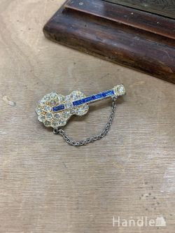 到着予定商品  アンティ―クギターブローチ