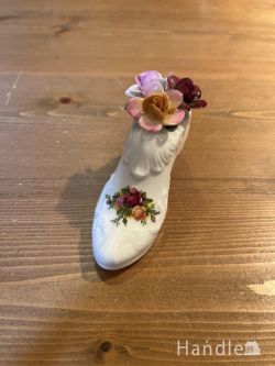 到着予定商品  アンティ―ク　陶花靴