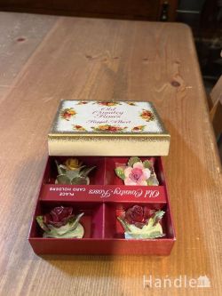 到着予定商品  アンティ―クロイヤルアルバート　箱入り花カードスタンド