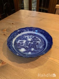 到着予定商品  アンティ―ク　ウィローパターンプレート