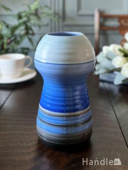 アンティーク雑貨 アンティーク花瓶 イギリスから届いたシェリーのハーモニーウェア、ハンドペイントされたおしゃれな花瓶