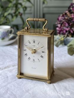 アンティーク雑貨 その他アンティーク雑貨 イギリスから届いたアンティークの時計、キラキラッと輝くおしゃれな置き時計