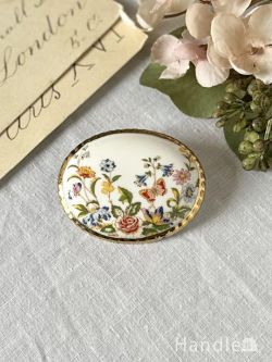 アンティーク雑貨 アンティークブローチ イギリスから届いたエインズレイのブローチ、コテージガーデン(COTTAGE GARDEN)のアクセサリー