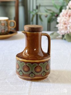 アンティーク雑貨  ホーンジー社のアンティーク食器、「Bronte」ブロンテシリーズのビネガーポット