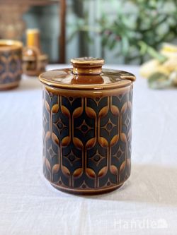 アンティーク雑貨 アンティーク食器 ホーンジー（HORNSEA）のヘアルーム、ビンテージのおしゃれなシュガーポット