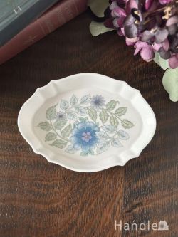 アンティークウェッジウッドのプレート、クレメンタインCLEMENTINEのミニディッシュ(m-9868-z)