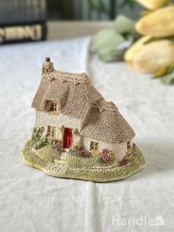 アンティーク雑貨 アンティークオブジェ 真っ赤なドアが可愛い英国のミニチュアハウス、コレクターズクラブの会員向けのリリパットレーン