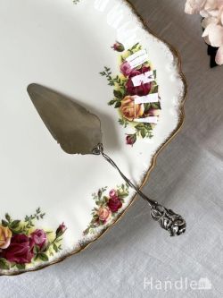 アンティーク雑貨 アンティーク食器 イギリスで見つけたミニチュアサーバー、ビンテージのとっても可愛いカトラリー