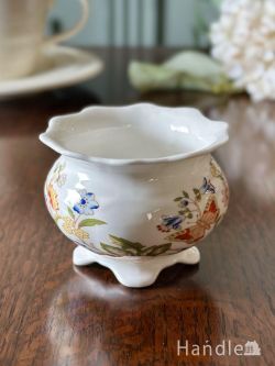 アンティーク雑貨 アンティーク花瓶 イギリスから届いたエインズレイの花瓶、コテージガーデン(COTTAGE GARDEN)のミニフラワーベース