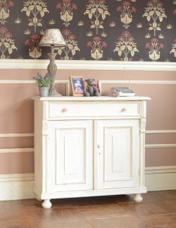 アンティーク家具 アンティークのキャビネット アンティークのペイント家具、フランスのペイントのキャビネット（カウンター） 