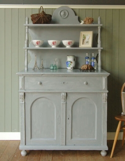 アンティーク家具  アンティーク ドレッサー （グレー）