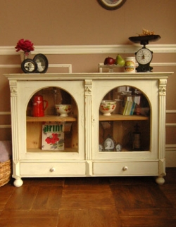 アンティーク家具  アンティーク ガラスキャビネット