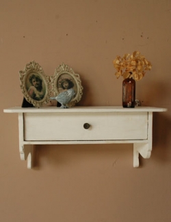 アンティーク家具 アンティーク シェルフ (ホワイト)