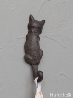DIYグッズ ウォールフック フランスのおしゃれなウォールフック、コントワール・ドゥ・ファミーユの猫のフック
