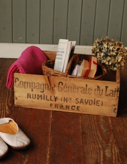 アンティーク雑貨  1940年代のアンティーク ウッドボックス