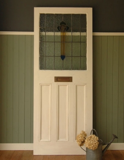 アンティーク家具  アンティーク ステンドグラス ドア