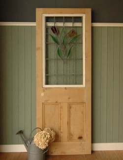 アンティーク家具  アンティーク ステンドグラスドア