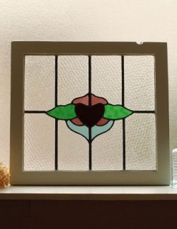 アンティーク雑貨 ステンドグラス アンティーク 1930年代のアンティーク ステンドグラス