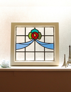 アンティーク雑貨 ステンドグラス アンティーク 1940年代のアンティーク ステンドグラス