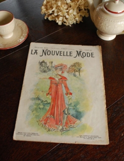 アンティーク雑貨 アンティークマガジン アンティークフランス雑誌( la nouvelle mode 1901)